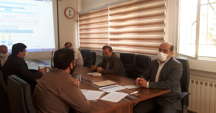 جلسه بازگشایی پاکات مناقصه امور خدماتی و پشتیبانی