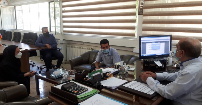 جلسه بررسی عملکرد فنی کارگزاری شهرستان اشتهارد