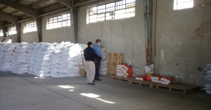 ۲۲ عملیات پایش و رصد توزیع کودهای کشاورزی در شهرستان تویسرکان توسط شرکت خدمات حمایتی کشاورزی استان همدان