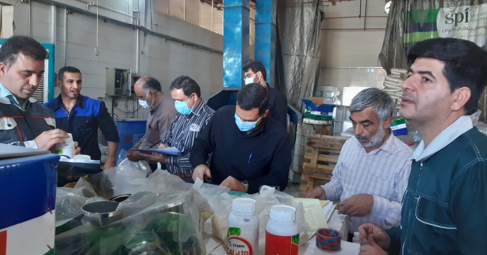 بازدید کمیته نظارت، بازرسی و کنترل کیفی از شرکت زعیم