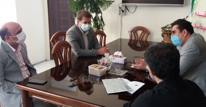 برگزاری جلسه بررسی قرارداد پیمانکاری استان سمنان