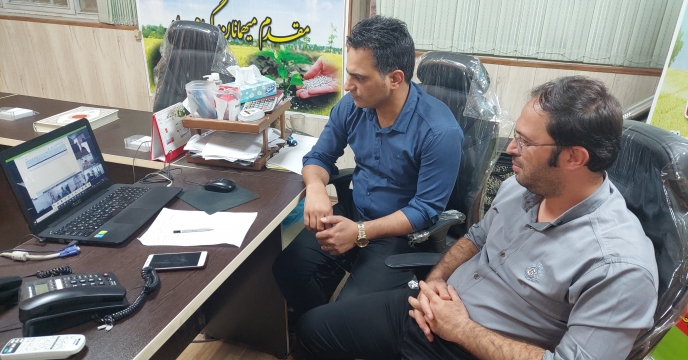 جلسه آموزشی سامانه پایش مواد کودي