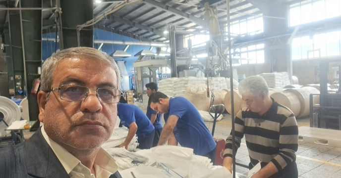 بازدید از کارخانه گلسان بافت تبریز