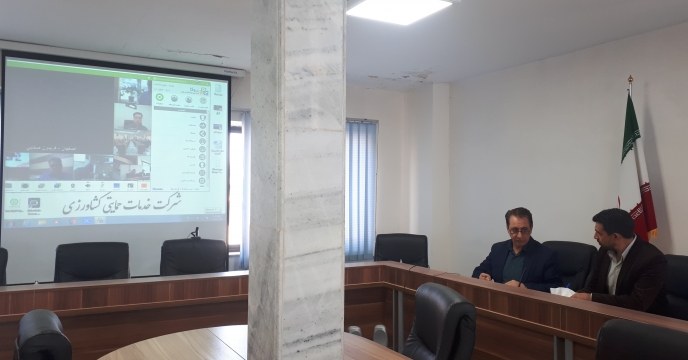 حضو ر مدیر و معاون محترم شرکت خدمات حمایتی کشاورزی استان آذربایجان غربی در  دوره آموزشی ارتقاء سلامت اداری و مبارزه با فساد
