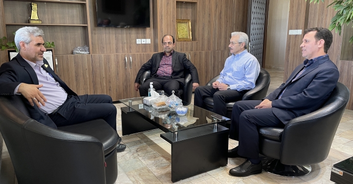 دیدار مدیر حراست شهرک های کشاورزی کشور با مدیر استان