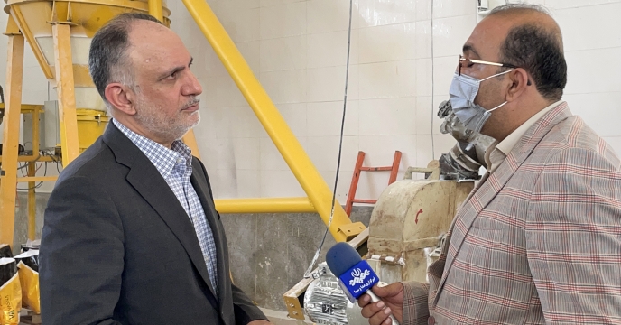 مصاحبه مهندس رسولی مجری طرح خودکفایی کشور در کودهای کشاورزی با خبرگزاری صدا و سیما استان خراسان رضوی