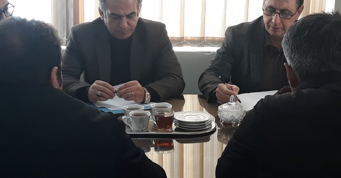 جلسه رسیدگی به مشکلات کارگزاران توزیع کود شهرستان شوط 