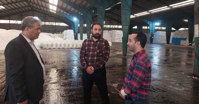 بازدید مهندس حسن همتی از انبار سازمانی استان گیلان
