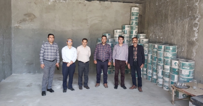 بازدید معاونت مالی اداری بازرگانی شرکت خدمات حمایتی کشاورزی استان اصفهان از کارگزاران شهرستان بویین میاندشت