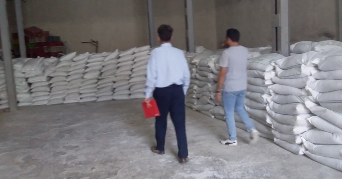 بازدید و پایش از انبار کارگزاران شهرستان ارومیه، استان آذربایجان غربی