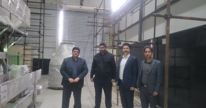 بازدید و تعیین صلاحیت  واحد تولیدی زرفام در استان البرز