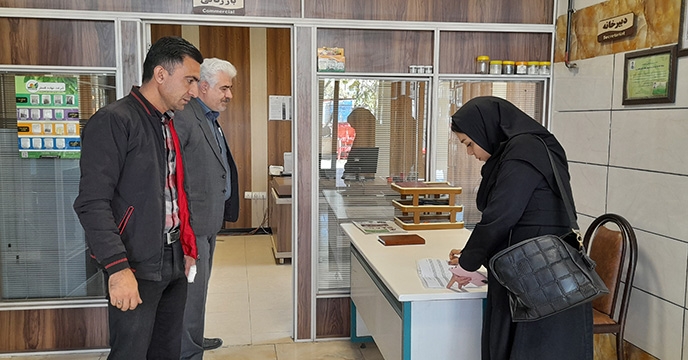 بازدید از کارگزاران و عاملین فروش استان همدان