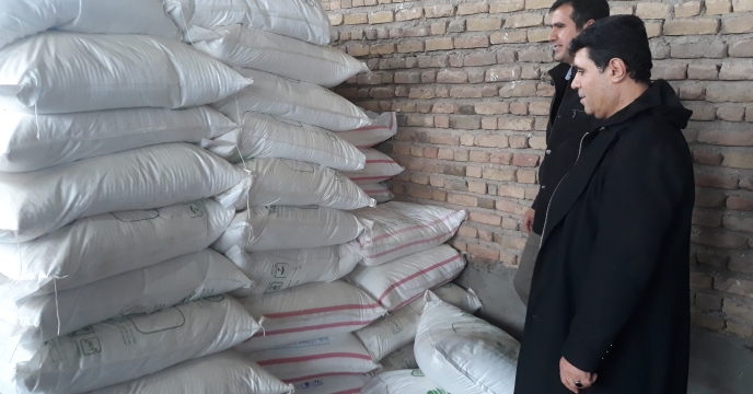 بازدید از انبار کارگزاران شهرستان ماکو و پلدشت در آذربایجان غربی
