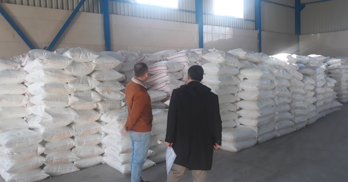 بازدید از انبار کارگزاران شهرستان بوکان  در آذربایجان غربی