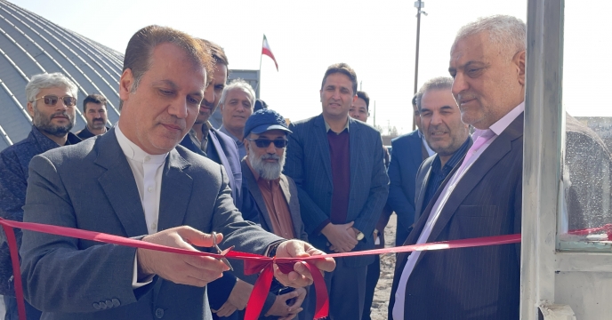 افتتاح باسکول انبار امانی شرکت در شهرستان تربت جام