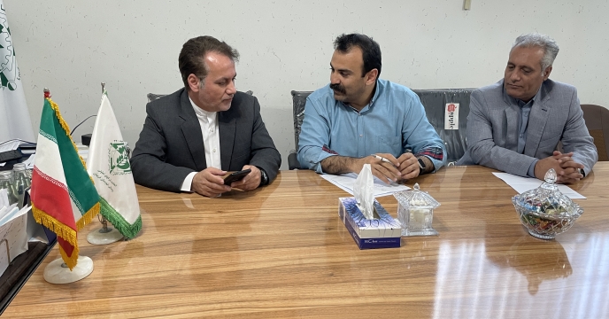 حضور مدیریت استان در دفتر کارگزار شهرستان فریمان