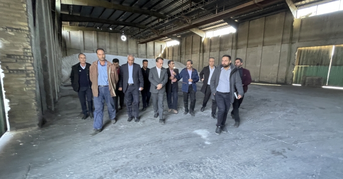 بازدید مدیر استان از پارتی چینی انبار کارخانه بذر خراسان رضوی