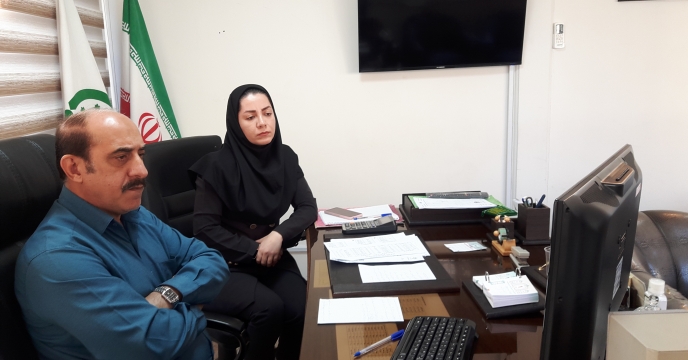 حضور مدیریت استان در وبینار سراسری کمیته فنی گندم