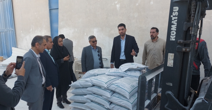 بازدید رئیس سازمان جهاد کشاورزی استان بوشهر از کارخانه تولید کود فسفاته ارکان شیمی جنوب