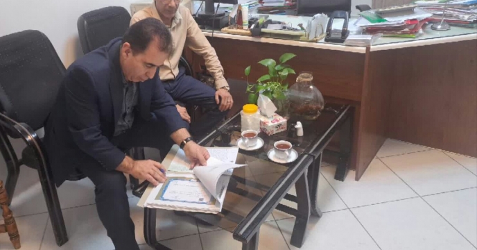تمدید تفاهمنامه شرکت دانش بنیان فناور نانو پژوهش بیو زر
