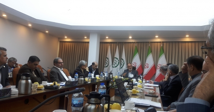 حضور در اولین جلسه شورای هماهنگی مدیران شرکت خدمات حمایتی کشاورزی