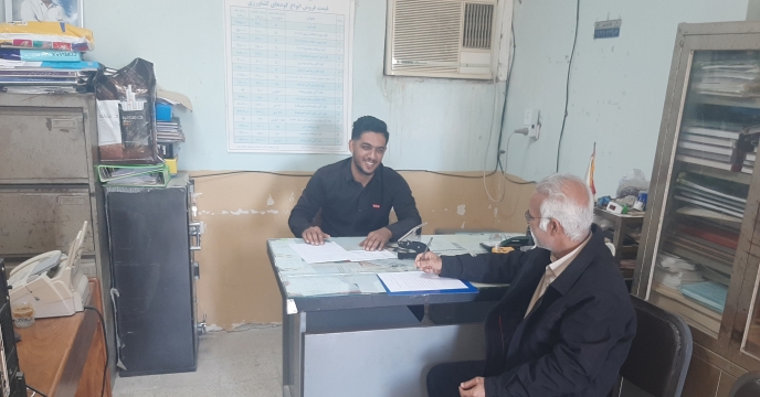بازدید و پایش از کارگزاری شهرستان بندر خمیر استان هرمزگان