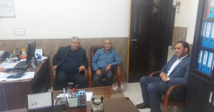 حضور گروه حسابرسی و بازرسی دفترمرکزی( ستاد) در شرکت خدمات حمایتی کشاورزی استان بوشهر