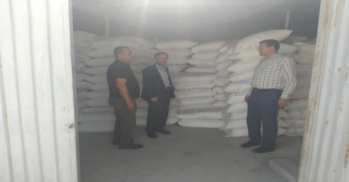 بازدید از انبار کارگزاران شهرستان ارومیه