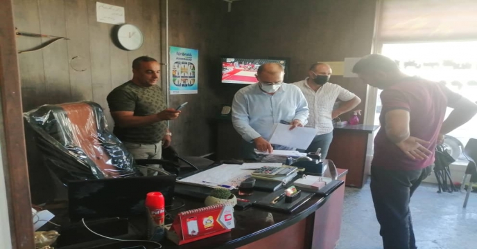 بازدید از انبار کارگزاران شهرستان ارومیه