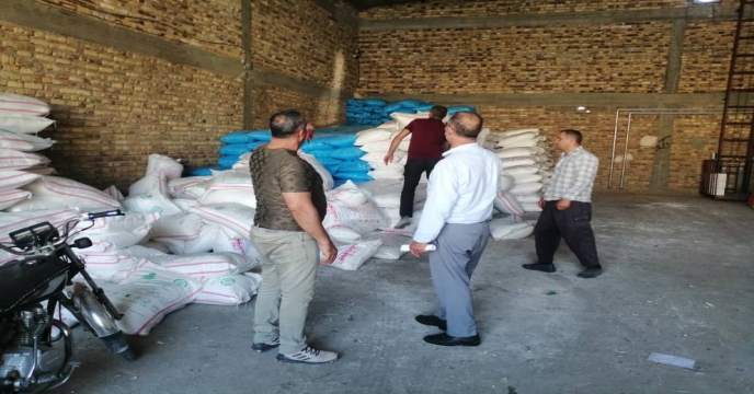 بازدید از انبار کارگزاران شهرستان ارومیه