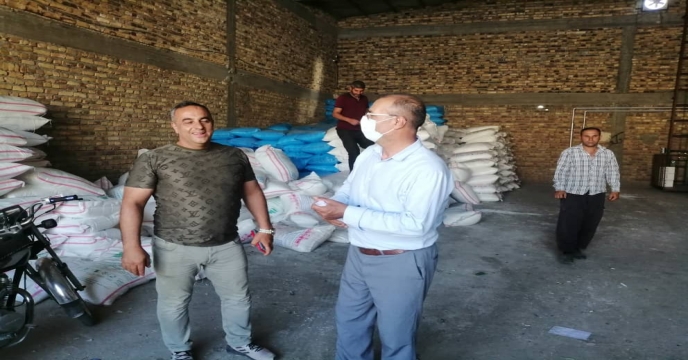 بازدید از انبار کارگزاران شهرستان ارومیه