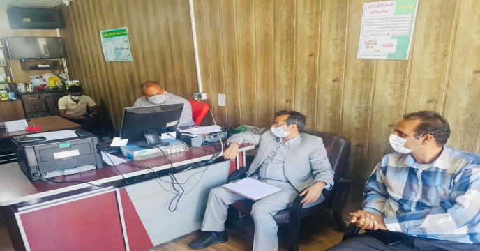 بازدید کارگروه پایش استان از کارگزاری های شهرستان جهرم