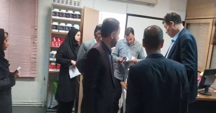 بازدید و نظارت کارشناسان فنی بر مراکز تولید و توزیع کود واقع در استان تهران