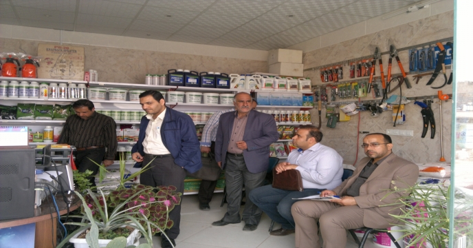 بازرسی و کنترل کیفی مواد کودی استان قم