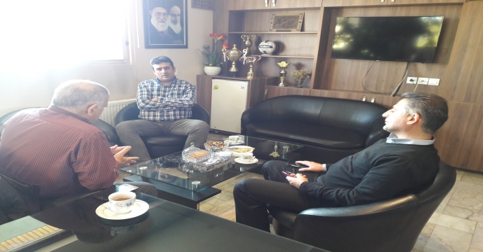 	حضور علی مسعودی فر مدیر فنی و بهبود کیفیت بذر و نهال شرکت خدمات حمایتی کشاورزی در خراسان رضوی