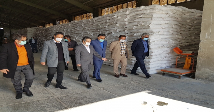 بازدید معاون هماهنگی امور اقتصادی استانداری از انبارهای سازمانی خراسان جنوبی