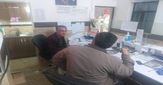 بازدید گروه پایش از انبار کارگزاران شهرستان سلماس (نهمآبان ماه)