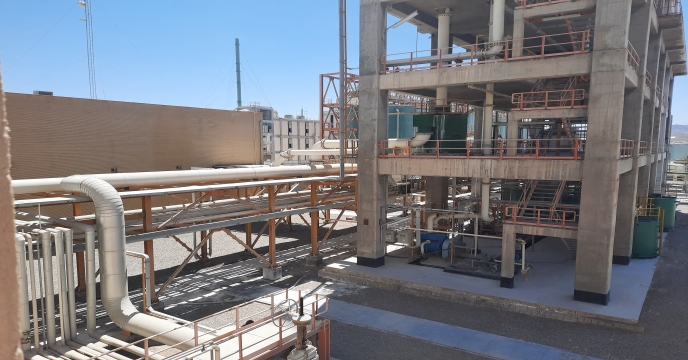 بازدید سرپرست شرکت خدمات حمایتی کشاورزی استان یزد از شرکت کیمیاداران کویر یزد