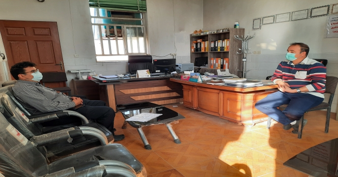 بازدید معاونت شرکت خدمات حمایتی کشاورزی استان یزد از کارگزاری غدیر بهادران