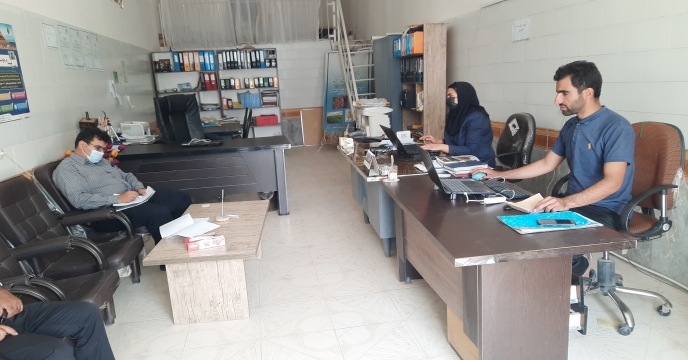 بازدید معاونت  شرکت خدمات حمایتی کشاورزی استان یزد از کارگزاری شمیم گستر پشتکوه