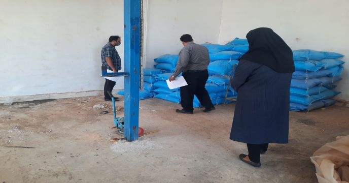 بازدید معاونت  شرکت خدمات حمایتی کشاورزی استان یزد از انبار کارگزاری شمیم گستر پشتکوه