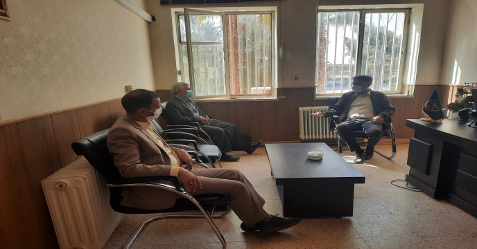 جلسه با مدیر جهاد کشاورزی بافق