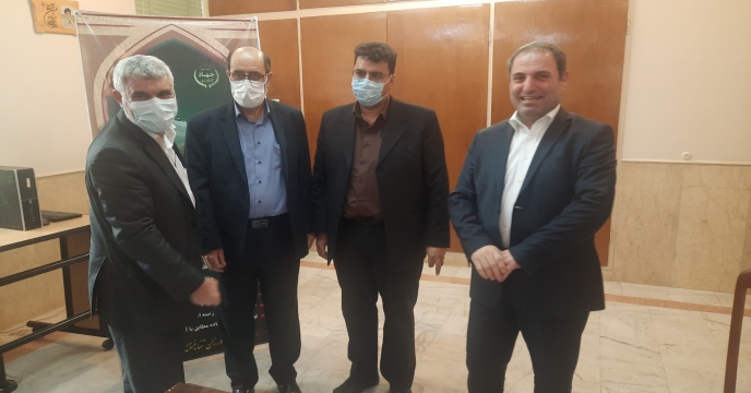 جلسه تودیع و معارفه مدیریت جدید در شرکت خدمات حمایتی کشاورزی استان یزد