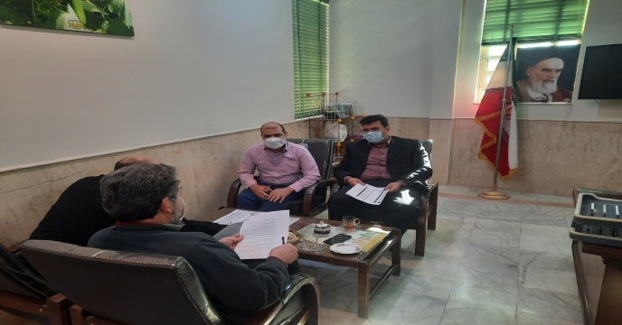 جلسه سرپرست شرکت خدمات حمایتی کشاورزی استان یزد با بازرسین امور مالی