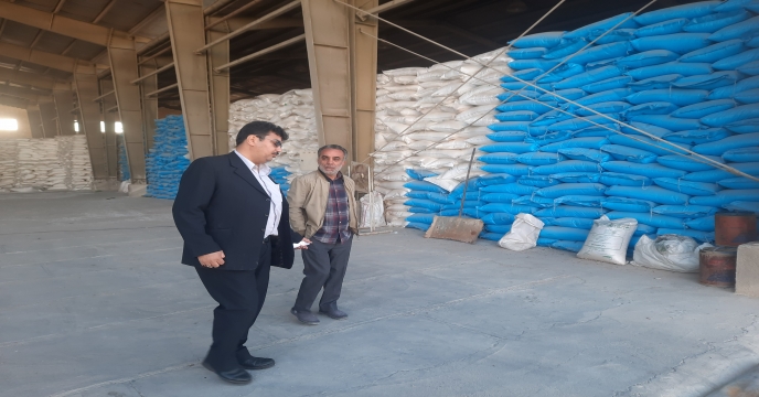 بازدید از انبار بلوار فرودگاه یزد