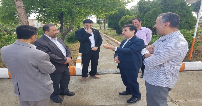 بازدید مشاور عالی معاونت محترم فنی شرکت خدمات حمایتی کشاورزی کشور از انبارهای شرکت خدمات حمایتی کشاورزی استان آذربایجان غربی