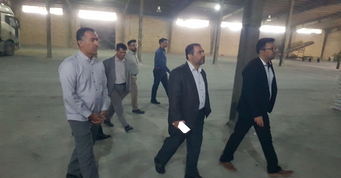 بازدید مشاور عالی معاونت محترم فنی شرکت خدمات حمایتی کشاورزی کشور از انبارهای شرکت خدمات حمایتی کشاورزی استان آذربایجان غربی