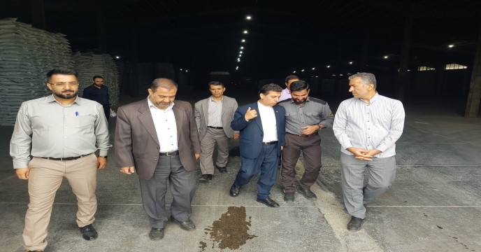 بازدید مشاور عالی معاونت محترم فنی شرکت خدمات حمایتی کشاورزی کشور از انبارهای شرکت خدمات حمایتی کشاورزی استان آذربایجان غربی