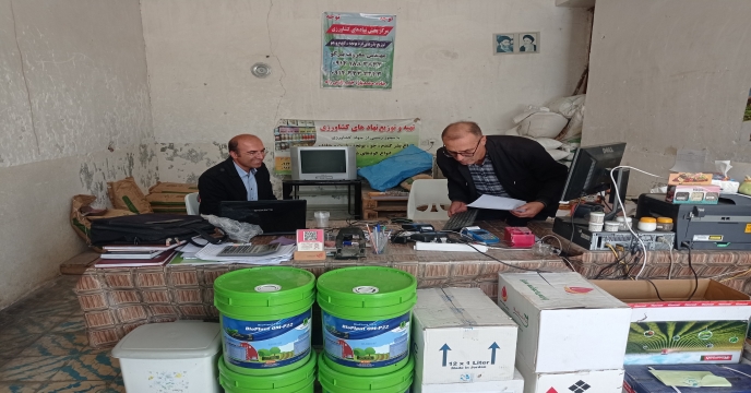 بازدید از انبار کارگزاران شهرستان نقده (17 مهر ماه 1401)