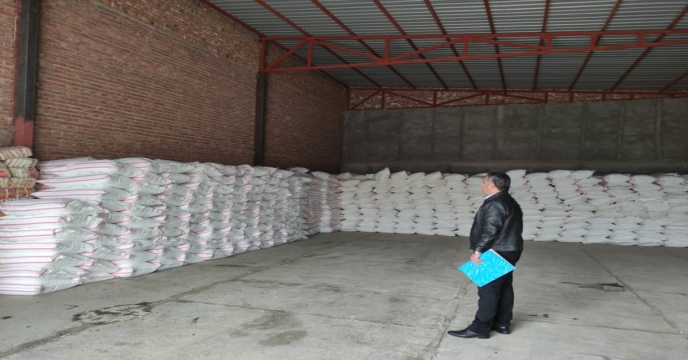 بازدید از انبار کارگزاران شهرستان شاهیندژ (دهم آبان ماه)